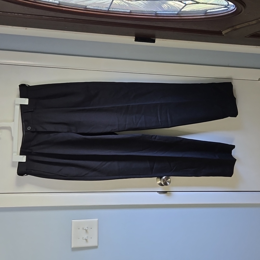 Haggar black dress pants